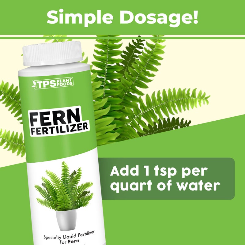 TPS NUTRIENTS سماد السرخس لجميع السرخس والطحالب، طعام نباتي سائل، 8 أونصة (250 مل) - Image 4